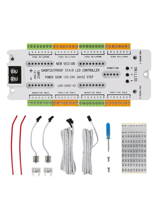 Контроллер управления светом LED-2052-V2 RGB лент 12-24В, вариант, фото 3