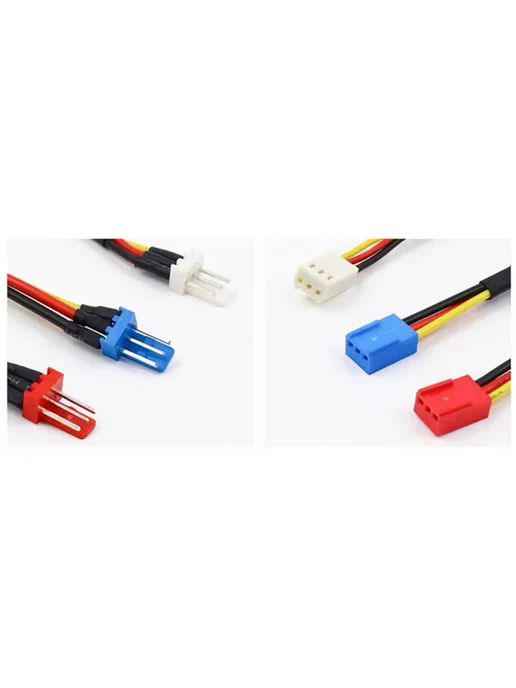 Провода redução оборотов вентилятора PC 3-pin - белый, белый, фото 5
