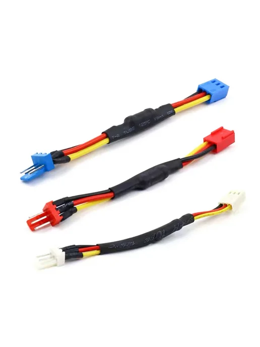 Провода redução оборотов вентилятора PC 3-pin - белый, белый, фото 8