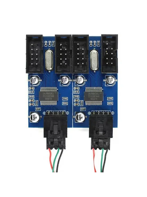 Переходник USB 9-pin на несколько портов расширитель для ПК, вариант, фото 3