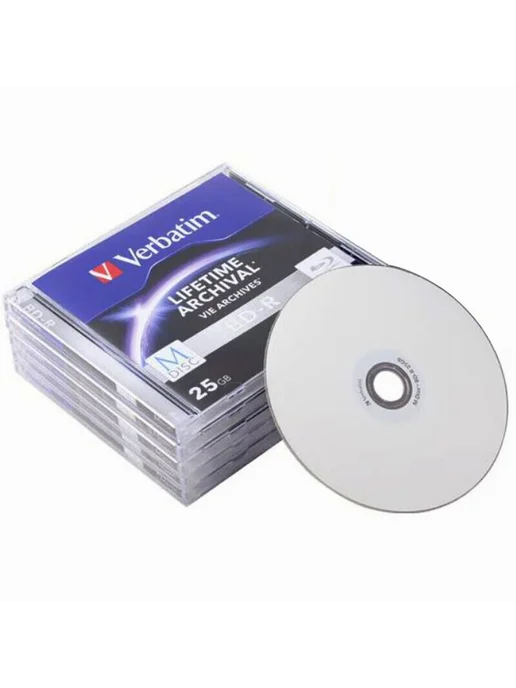 Диски M-Disc Millennium 4X BD-R Print 25Gb 5шт, 25 ГБ, 5 шт, фото 2