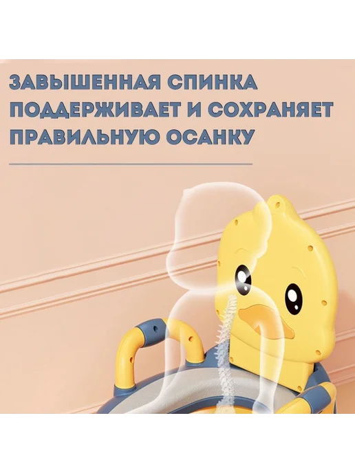 Детский горшок для малышей с мягким сиденьем, вариант, фото 3