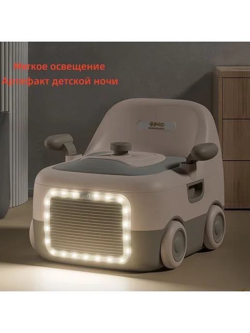 Детский туалет-писсуар хаки горшок унисекс, вариант