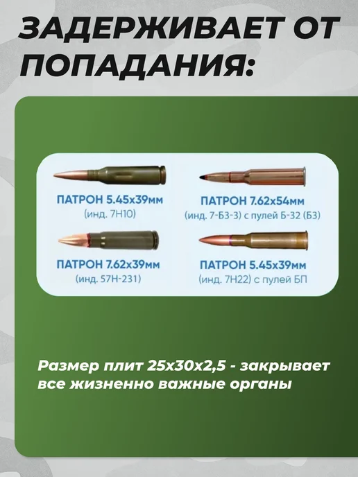 Yakeda Плита для бронежилета ЛЕГКАЯ 1шт Бронеплита БР 2, 1 шт, фото 7