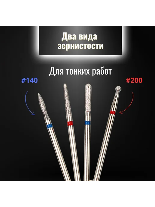 Фреза шарошка Konishi для гравера 2 35мм - 30 шт, 30 шт, фото 5
