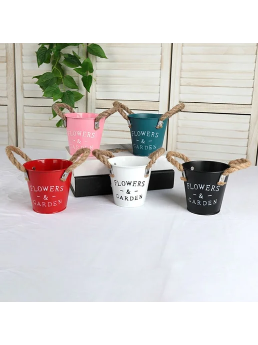 Горшок для цветов 21x12x10 см 1 л 1 Оранжевый, 21x12x10 см, 1 л, фото 4