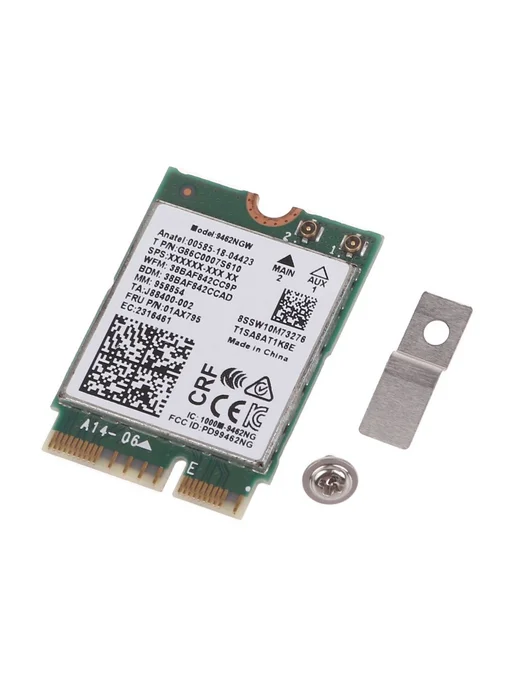 WiFi карта 2 4 5ггц AC BT 5 0 для Win10 9462NGW, вариант