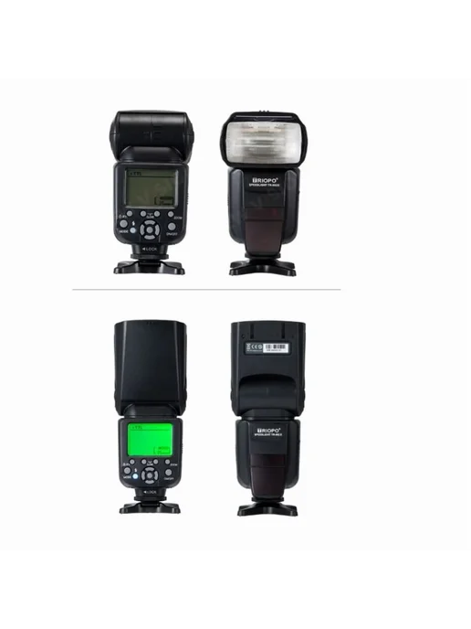 Вспышка 982III Nikon черный матовый, черный, фото 8