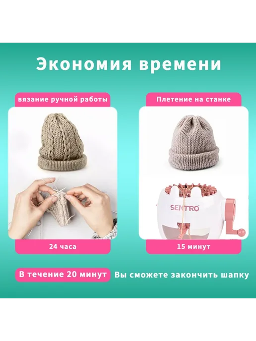 Вязальная машина аксессуарами 22 петель ВЯЗАЛЬНАЯ МАШИНА, вариант, фото 8