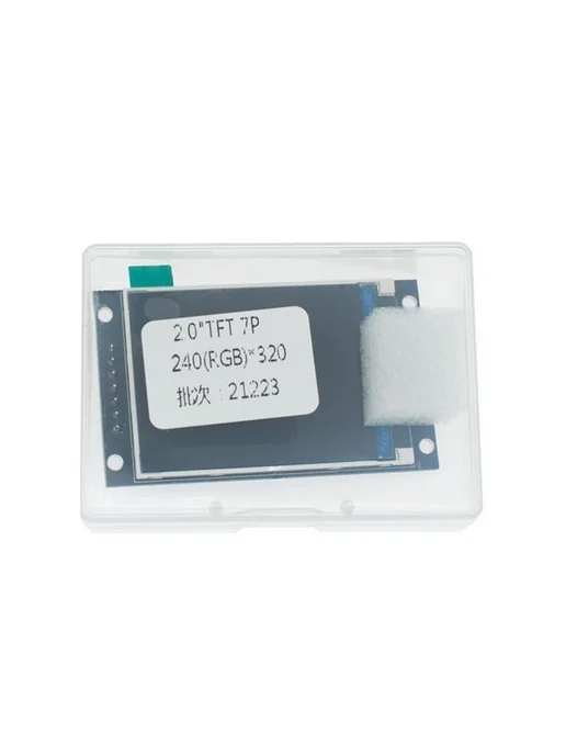Дисплей 2 0" ST7789V LCD-TFT резистивный 240x320, 240x320, фото 3
