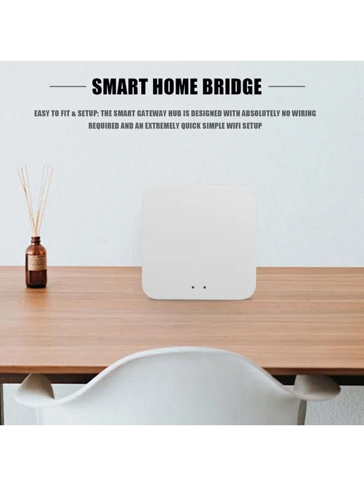 Tuya ZigBee Smart Gateway Hub белый 50 устройств, белый, фото 2