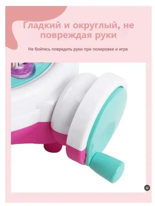 Вязальная машина ручная темно-розовый белый Вязальная, белый, фото 7