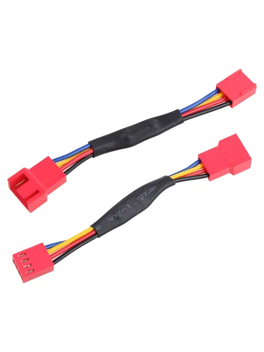 Провод для вентилятора CPU 4-pin снижение оборотов тишина, вариант, фото 3