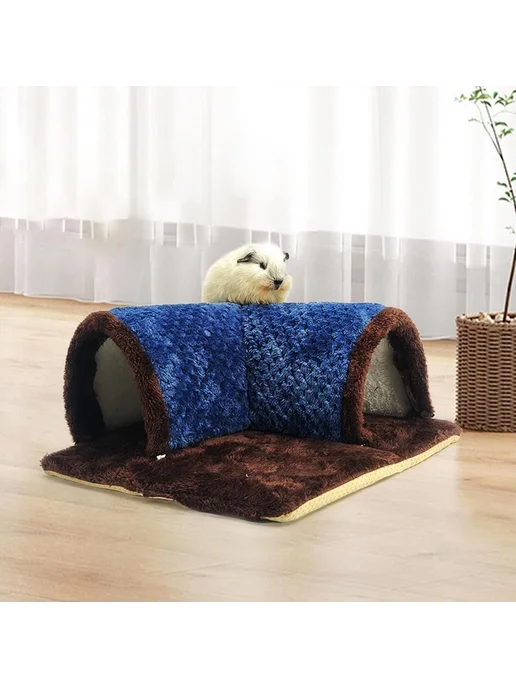 Домик-вигвам для грызунов крыс свинок синий, синий, фото 4