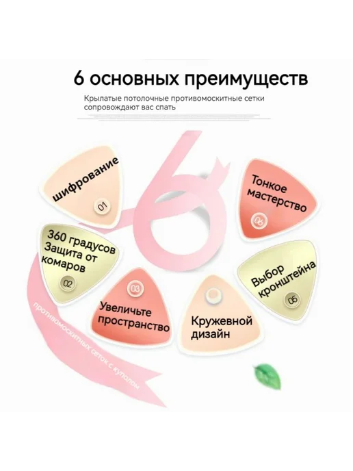 Балдахин-купол на кровать москитная сетка полиэстер, вариант, фото 8