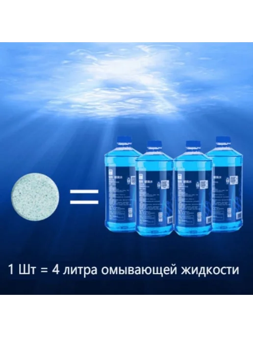 Жидкость стеклоомывателя 10 шт 10, 10 шт, фото 2