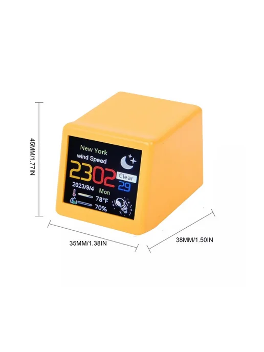 Метеостанция Gemagic Mini Wi Fi Cube Часы Гигрометр, вариант, фото 3