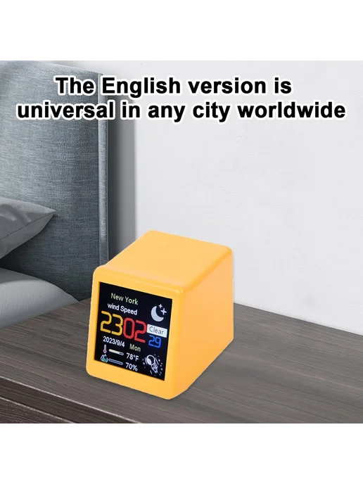 Метеостанция Gemagic Mini Wi Fi Cube Часы Гигрометр, вариант, фото 8