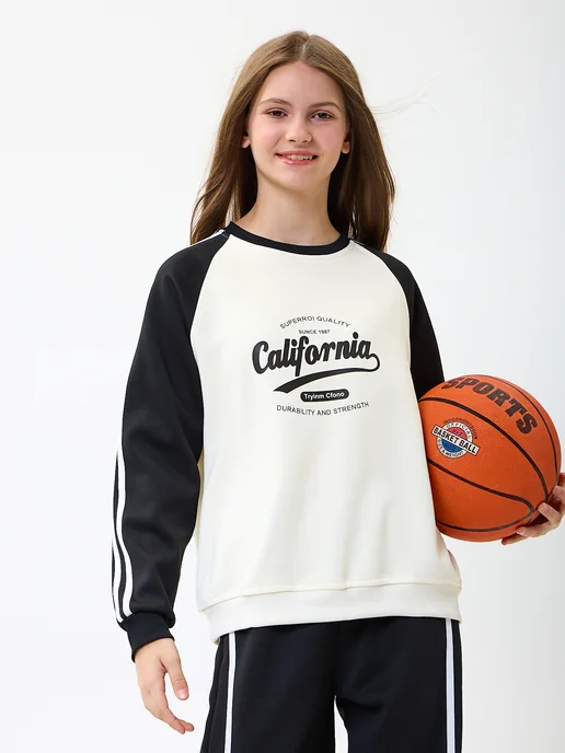 KIOKO JUNIOR Спортивный костюм для девочки-подростка, черный, фото 8