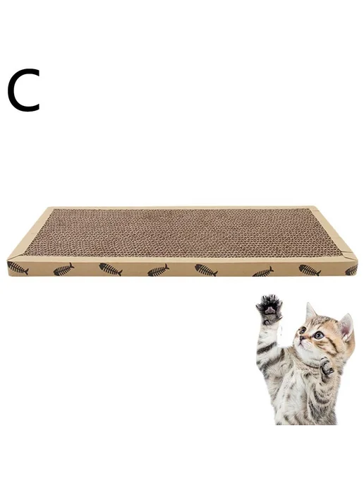 Когтеточка для кошек подставка для отдыха 43x21x2 см, 43x21x2 см