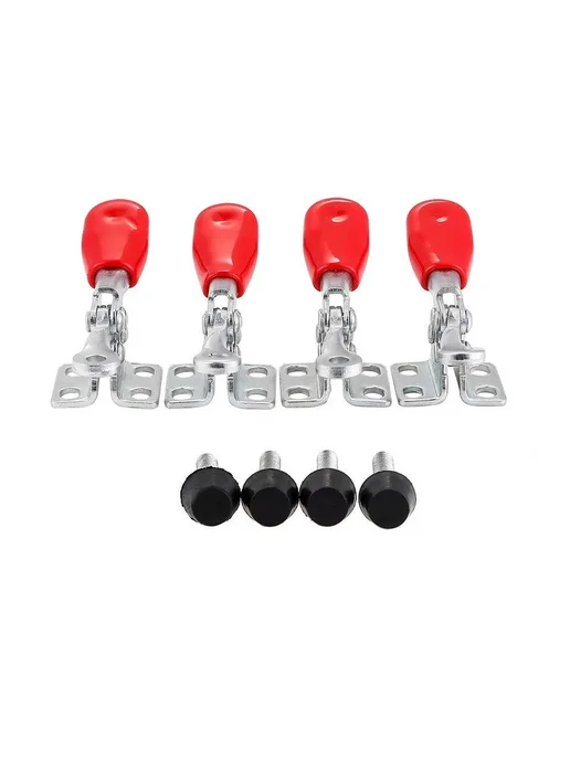 Зажим рычажный с вертикальной ручкой 90 кг 4 шт Прижим, 90 кг, 4 шт, фото 8