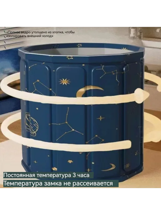 Купель 300л диаметр 75 см Оксфорд Полиэстер с ПВХ, 300 л, фото 2
