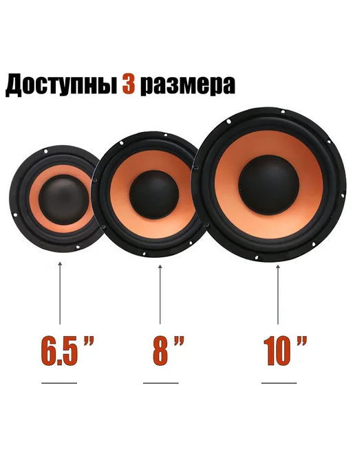 Сабвуфер AiteFeir AT-W10_20 см (8 дюйм ) 600 Вт Сабвуфер, 600 Вт, фото 7