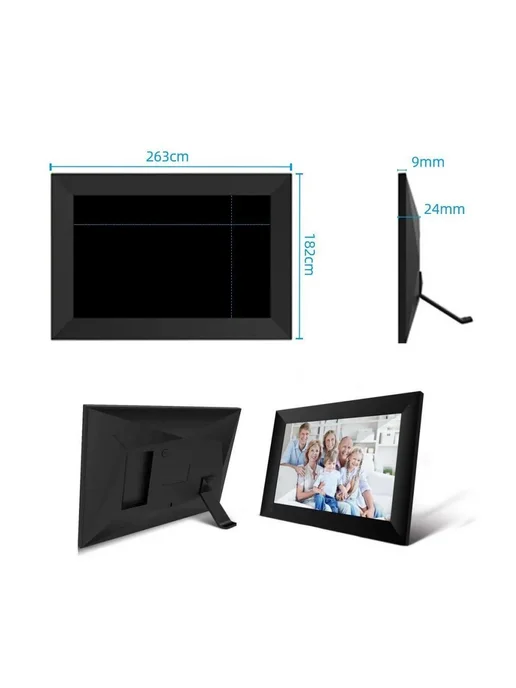 Цифровая фоторамка FRAMEO BX-101 10 1" Белый WiFi экран, белый, фото 7